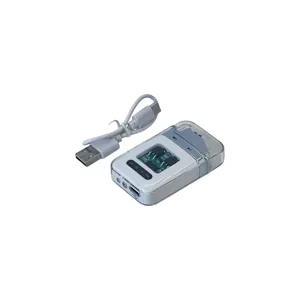 Brichetă Electrică Tip Arc cu Afișaj Digital – Reîncărcabilă USB, Model JL335, 67×41×19 mm