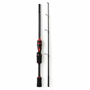 Lansetă Spinning 180 cm, 2 Tronsoane, Tijă Carbon, Mâner EVA, Prindere Ergonomică