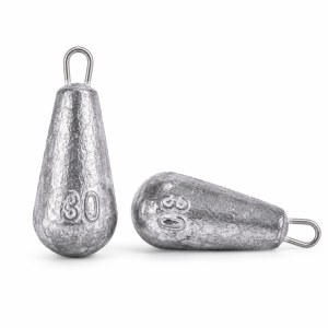 Set 2 Plumbi pentru Pescuit 40 g, Greutăți pentru Lansetă și Monturi de Pescuit
