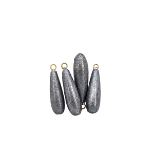 Plumb pentru Pescuit Set 4 Bucăți x 20 g, Greutăți pentru Monturi, Feeder și Lansări Precise