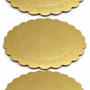 Set 3 Suporturi Rotunde pentru Tort și Prăjituri, Diametru 20 cm
