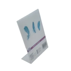 Cadru foto din plastic transparent 12.8×9 cm – ideal pentru birou sau locuință