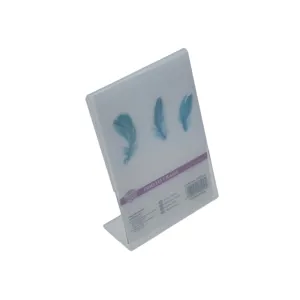 Rama foto transparentă 9×12,8 cm din plastic – disponibilă în mai multe culori