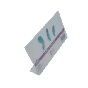 Cadru Foto Acrilic Transparent 18x10 cm – Suport Poze Birou, Modern și Minimalist
