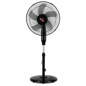 Ventilator Electric cu Picior și Telecomandă DUOGUO FS40B-P, 16 Inch, 6 Trepte de Viteză, Timer și Oscilare, Design Reglabil pentru Casă și Birou