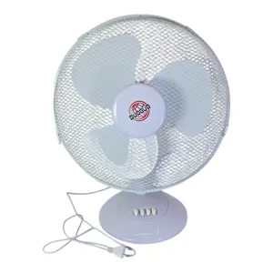 Ventilator electric de birou 43 cm, ventilator compact pentru răcorire acasă sau la birou
