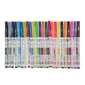 Set 24 Carioci Colorate pentru Desen, Colorat și Activități Creative, Copii