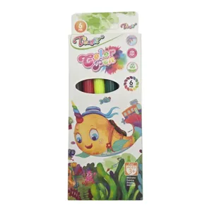 Set 6 Carioci Colorate pentru Desen, Colorat și Activități Creative, Copii