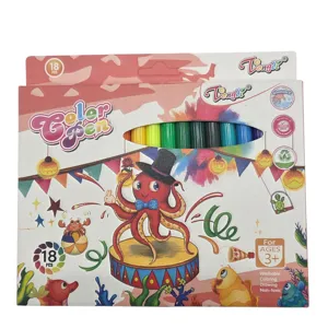 Set 18 Carioci Colorate pentru Desen, Colorat și Activități Creative, Copii