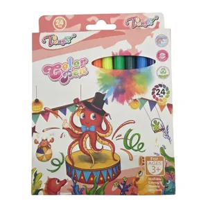 Set 24 Carioci Colorate pentru Desen, Colorat și Activități Creative, Copii