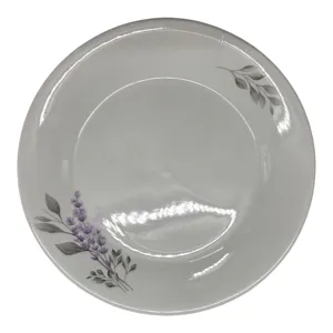 Farfurie din Ceramică cu Design Floral, 7 inch (18 cm), Model Elegant pentru Servire