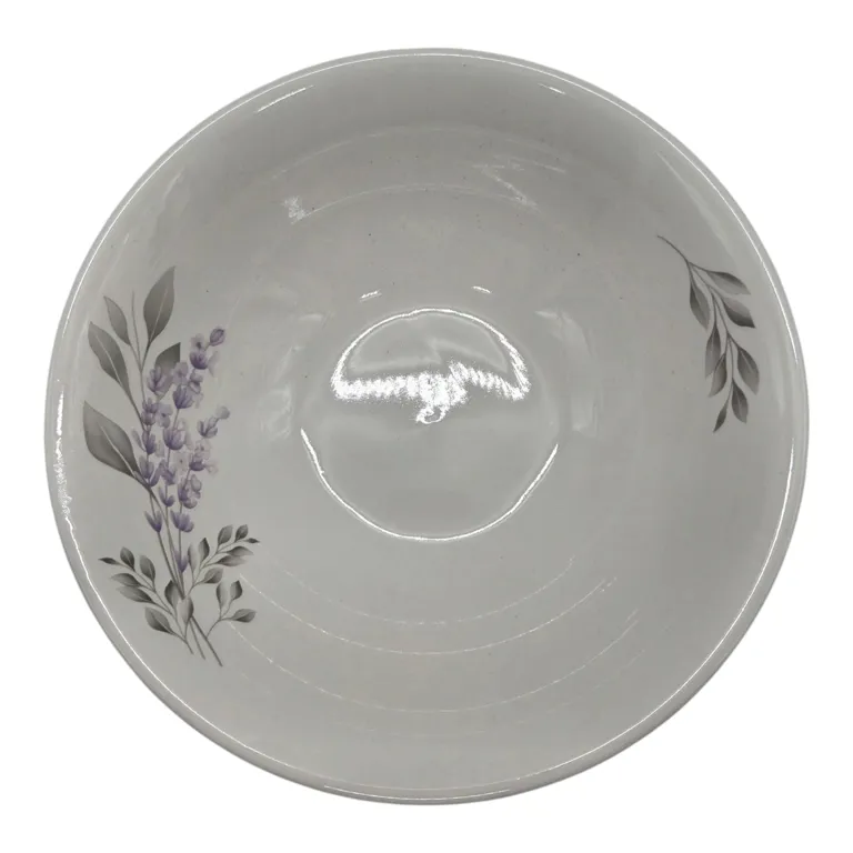 Bol Ceramică 20,  (8"), Model Floral Elegant, pentru Servire