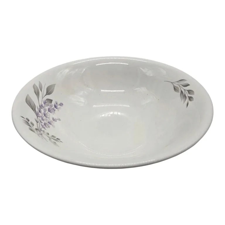 Bol Ceramică 20,  (8"), Model Floral Elegant, pentru Servire