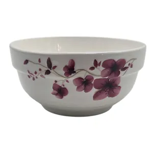 Bol Ceramică cu Orhidee, 11 cm (4,5"), Model Floral Elegant, pentru Servire