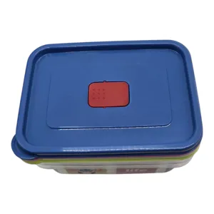 Set 3 Caserole cu Capac 1200 ml, Recipiente pentru Depozitare și Păstrare Alimente