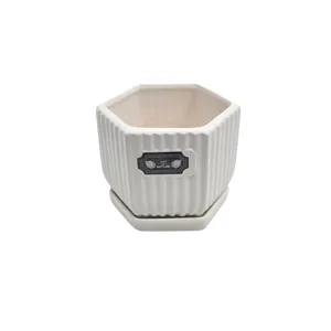 Ghiveci Ceramic Decorativ 12.5 x 10 cm, Diferite Modele și Culori, Ideal pentru Flori, Plante Suculente și Decor Interior