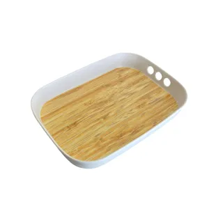 Tavă Multifuncțională 29.5x22x4 cm pentru Servire și Organizare, Design Practic și Ușor de Curățat