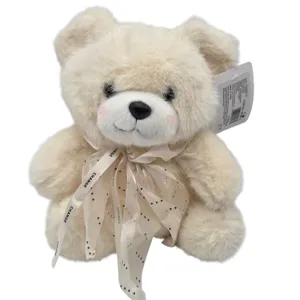 Jucărie Ursuleț de Pluș cu Eșarfă Decorativă, Moale și Drăgălaș, 23 cm