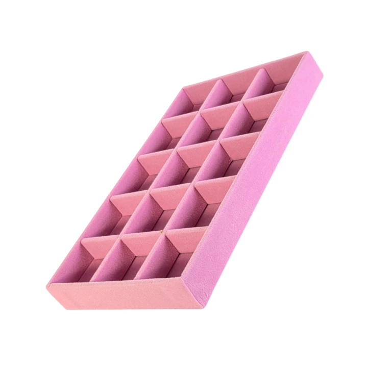 Organizator Bijuterii Compartimentat 21x12.5x2.5 cm Tavă Depozitare Accesorii
