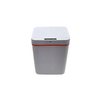 Coș de Gunoi Inteligent cu Senzor de Mișcare, Capacitate 15 L, Deschidere Automată, Design Modern pentru Casă și Birou