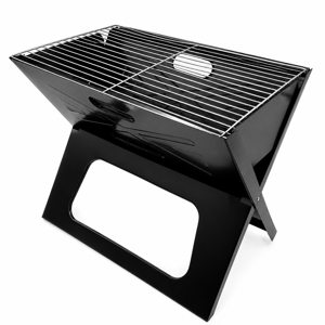 Mini Grătar Pliabil Tip X DUOGUO 44 x 28 x 36 cm, Portabil pentru BBQ, Camping, Picnic și Grădină