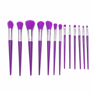 Set Pensule pentru Machiaj Profesionale, Pensule pentru Fond de Ten, Pudră, Blush, Contur, Fard și Iluminator, Accesorii Cosmetice Reutilizabile