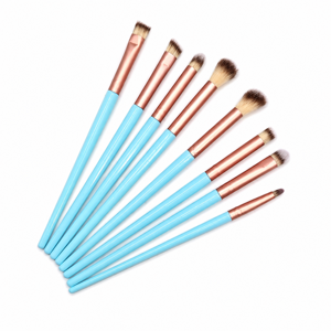 Set Pensule pentru Machiaj, Kit Complet cu Pensule pentru Fond de Ten, Pudră, Blush, Contur, Fard și Iluminator, Accesorii Cosmetice Profesionale
