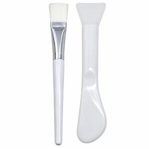 Set 2 Pensule pentru Mască Facială și Masaj Cosmetic, Aplicatoare pentru Îngrijirea Tenului