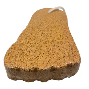 Piatră Ponce pentru Călcâie 136 x 78 mm, Pilă pentru Îndepărtarea Pielii Întărite și Calusurilor