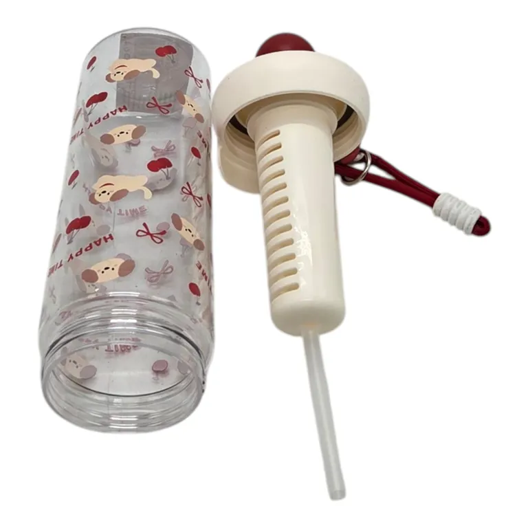Sticlă de Apă din Plastic, Capacitate 750 ml, Reutilizabilă