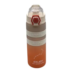 Sticlă de Apă din Plastic, Capacitate 800 ml, Reutilizabilă