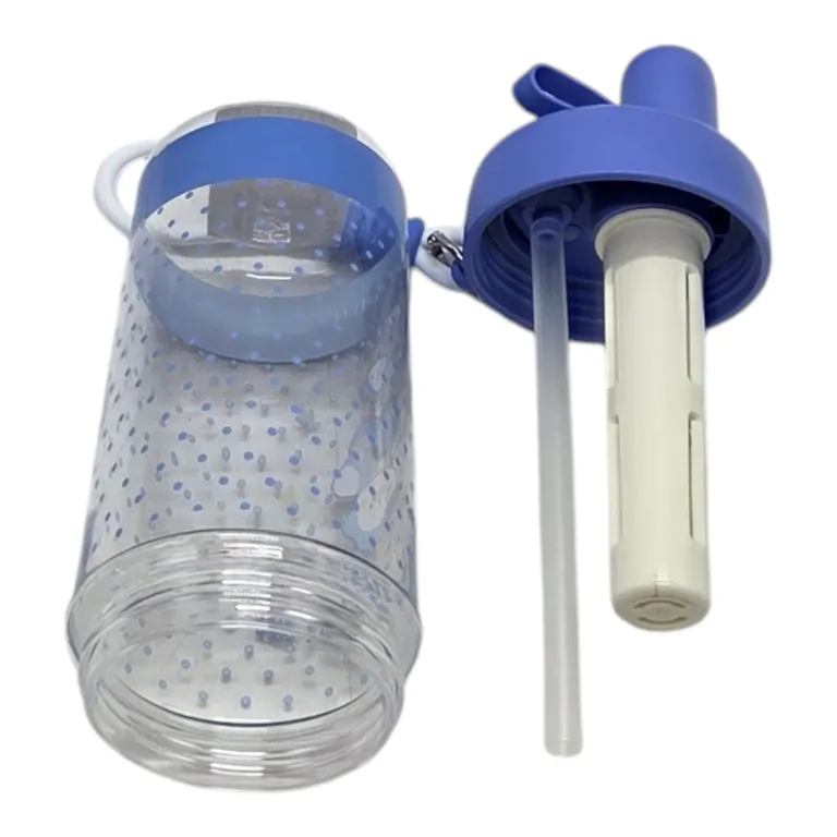 Sticlă de Apă din Plastic, Capacitate 730 ml, Reutilizabilă