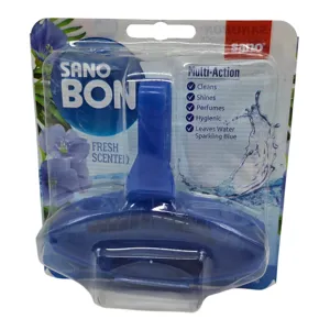 Odorizant WC Sano Bon Blue 5 în 1, pentru Curățare și Împrospătare