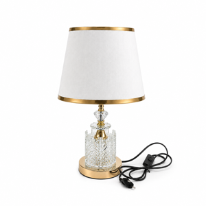 Lampă Decorativă de Masă, Dimensiuni 40,5 x 25 cm, Design Elegant pentru Dormitor, Living și Birou