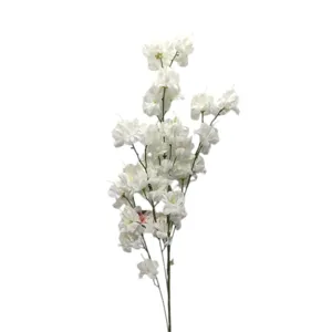 Floare de Plumeria Artificială Decorativă cu Tulpină Lungă, 100 cm