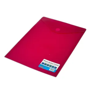 Mapa Plastic A4 cu Inchidere Velcro – Culori Variate, Practica si Rezistenta, Ideala pentru Documente, Scoala, Birou si Organizare Zilnica