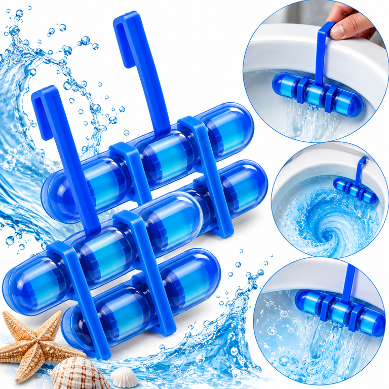 Odorizant de Toaletă Bellavoix, Set 4 Bucăți, Aromă Oceanică