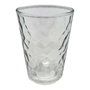 Set 6 Pahare din Sticlă Diamond, 250 ml, Design Elegant pentru Servirea Băuturilor