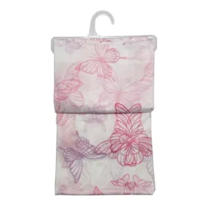 Perdea de Duș cu Model Fluturi, 180 x 180 cm, Design Floral Decorativ, Rezistentă la Apă, Ideală pentru Cadă și Cabină de Duș, Accesoriu pentru Baie