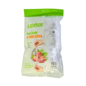 Capace Folie Plastic Elastice 40 cm Set 100 Buc Protecție Vase