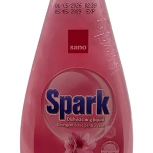 Detergent de Vase Sano Spark cu Parfum de Migdale, 500 ml