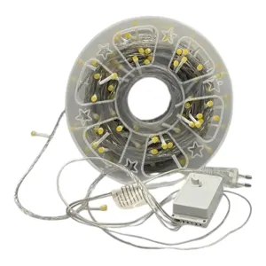 Bandă LED Decorativă 50 m cu 240 LED-uri, Instalație Luminoasă pentru Decor Interior și Exterior