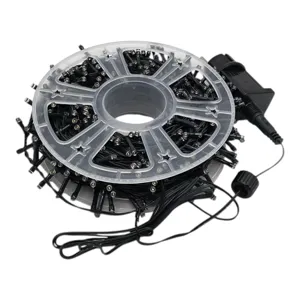 Instalație Luminoasă de Crăciun, 500 LED-uri, Lungime 20 m, Ghirlandă Decorativă pentru Brad, Interior și Exterior