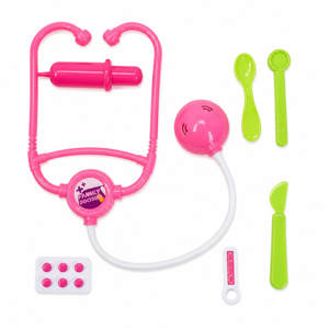 Jucărie Trusă Medicală pentru Copii, Set Doctor cu Stetoscop și Accesorii Medicale, Joc Educativ și Interactiv pentru Dezvoltarea Imaginației
