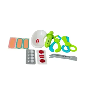Set medical de jucărie în culori vibrante – instrumente medicale pentru joc educativ, design ergonomic, prindere ușoară și colțuri netede