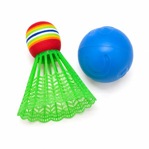 Jucărie Set Rachete cu Fluturaș și Minge pentru Copii, Joc Sportiv de Exterior, 50 x 23 cm