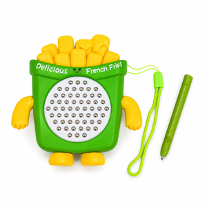 Planșă Magnetică Multifuncțională Fast Food pentru Desen și Scriere cu Stilou Magnetic