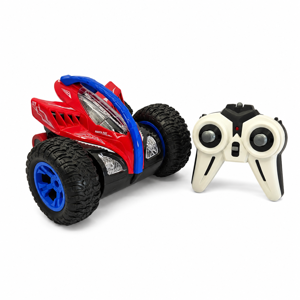 Mașinuță Reversibilă pentru Cascadorii 360° cu Telecomandă 2.4GHz, Acrobații și Rotiri Complete, Anvelope Off-Road, Jucărie RC pentru Copii