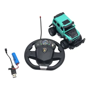 Mașinuță de Teren cu Telecomandă pentru Copii, Vehicul Off-Road 4x4, Roți Mari pentru Diverse Suprafețe