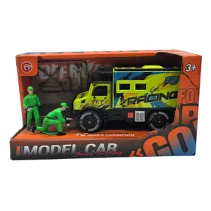 Jucărie Set Autorulotă cu Figurine Mecanici și Accesorii, Set de Joacă pentru Copii